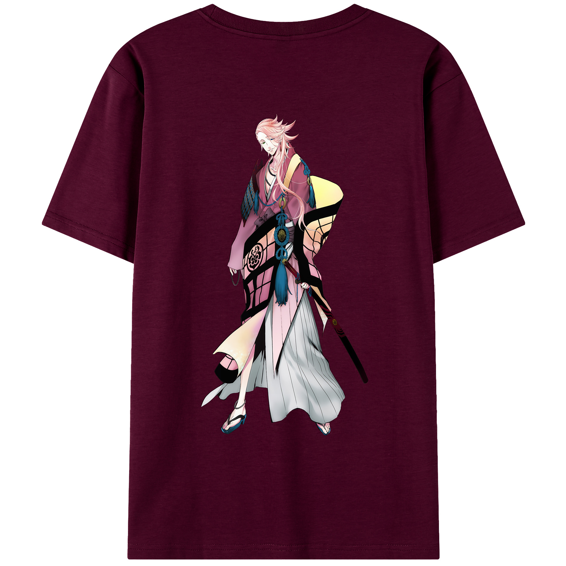 （画像用） 刀剣乱舞 Touken Ranbu レディース半袖Tシャツ(バックプリント)